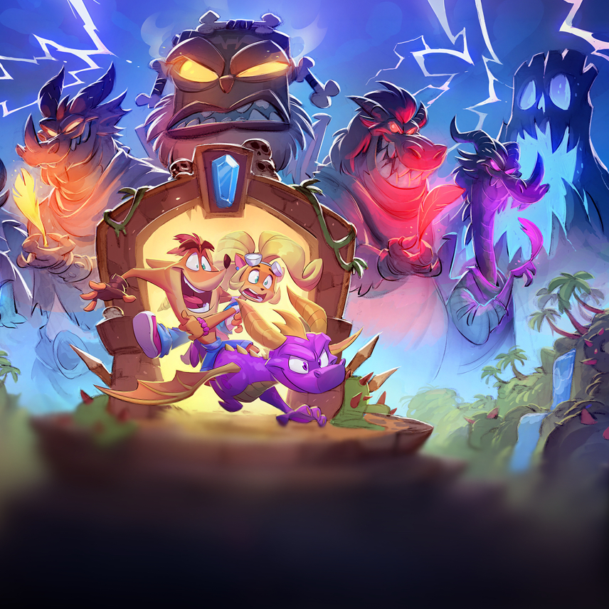 Crash Bandicoot 5 The Dragon Realms